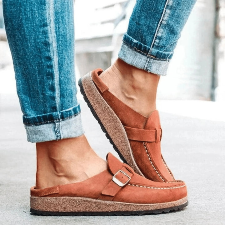 Sandales Femme Ergonomiques | Semelle en Mousse à Mémoire de Forme et Soutien Plantaire