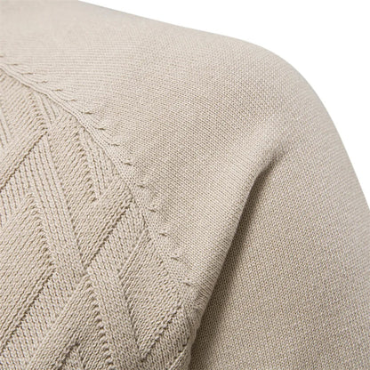 Vardion Suéter Hombre | Suéter de Invierno con Cuello Redondo