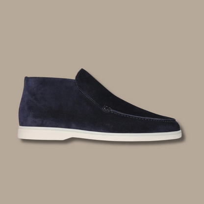 Louine Mocasines Hombre | Zapatos de invierno con Suela Visible