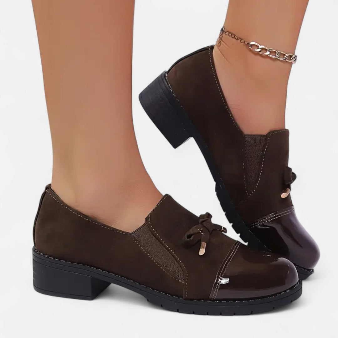 Mocassins avec nœud pour femme | Aveline the Label