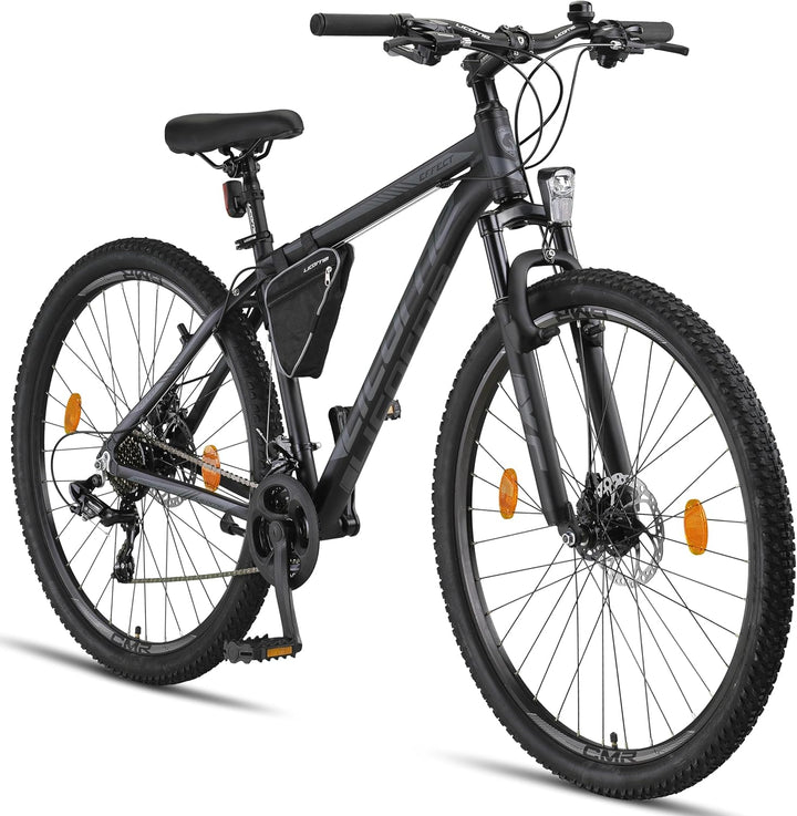 Licorne Bike Effect Premium Mountainbike Aluminium Discbremse Jungen Mädchen 21 Gang