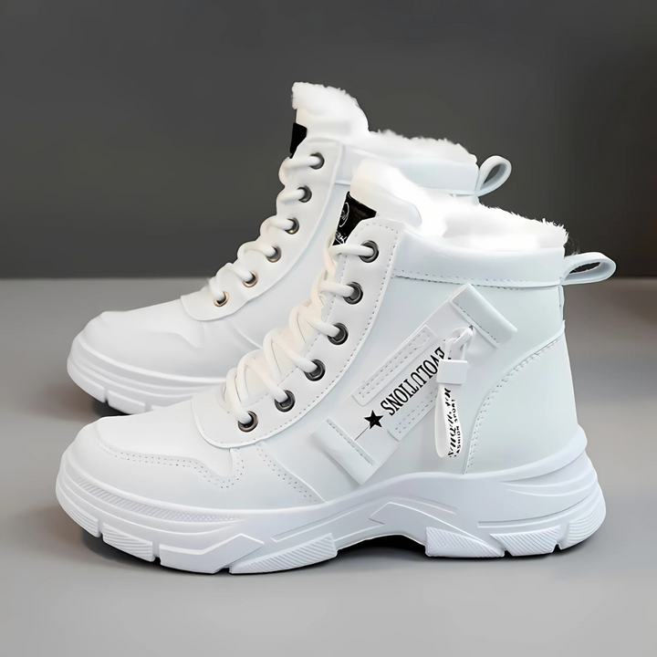 Varessa Dámské Kotníkové Boty | Design se Šněrováním a Viditelnou Tlustou Podešví