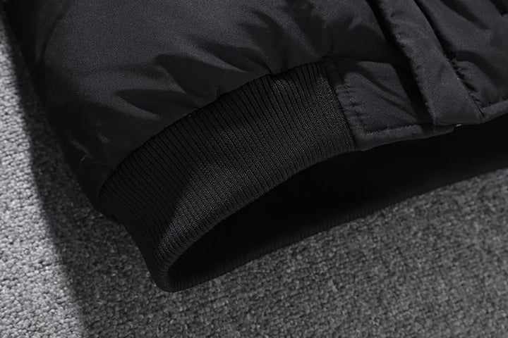 Darex Pánský Kabát | Prošívaný Kabát s Kapucí a Zipem