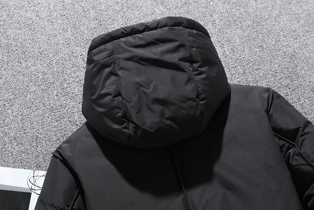 Darex Pánský Kabát | Prošívaný Kabát s Kapucí a Zipem