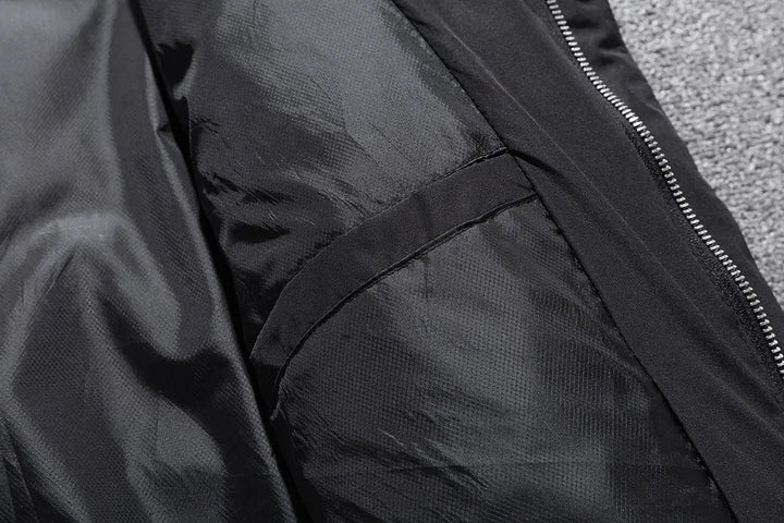 Darex Pánský Kabát | Prošívaný Kabát s Kapucí a Zipem