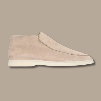 Louine Mocasines Hombre | Zapatos de invierno con Suela Visible
