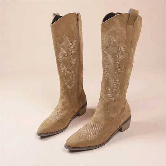 Botas de vaquero altas para mujeres | Estilo occidental