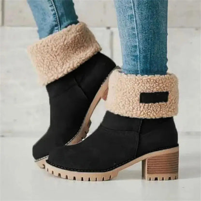 Maeris Botines Mujer | Botas de Invierno con Tacón