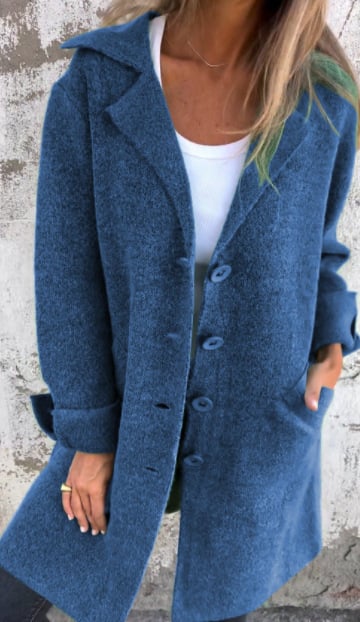 Abrigo de Invierno Largo para Mujeres | Cálido y Elegante
