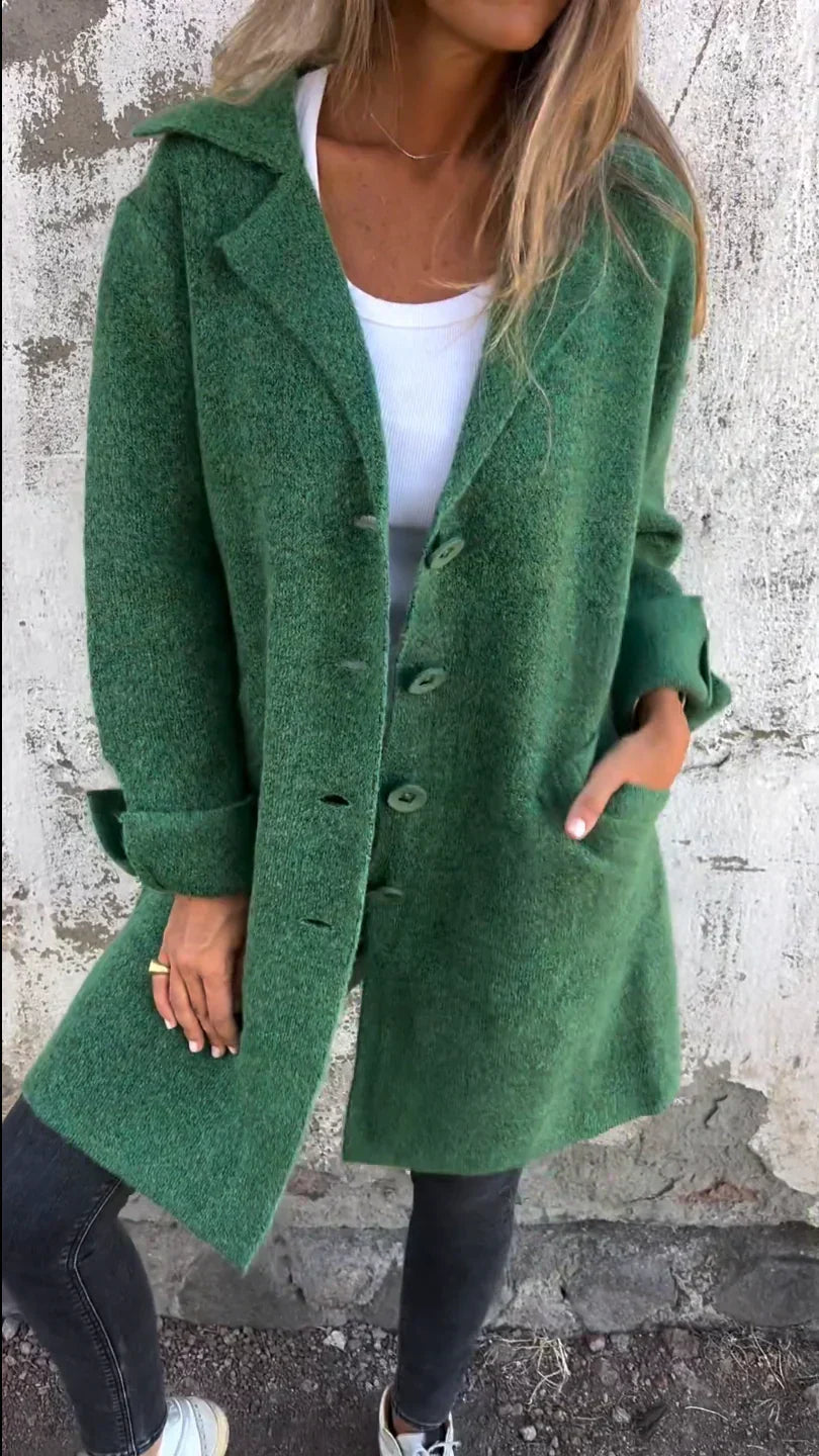 Abrigo de Invierno Largo para Mujeres | Cálido y Elegante