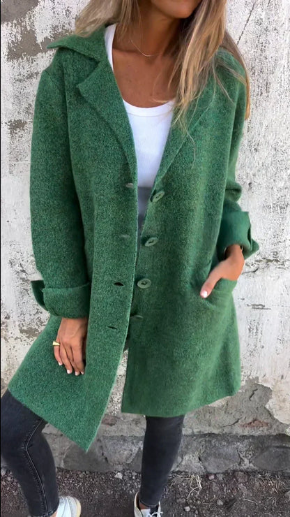 Abrigo de Invierno Largo para Mujeres | Cálido y Elegante