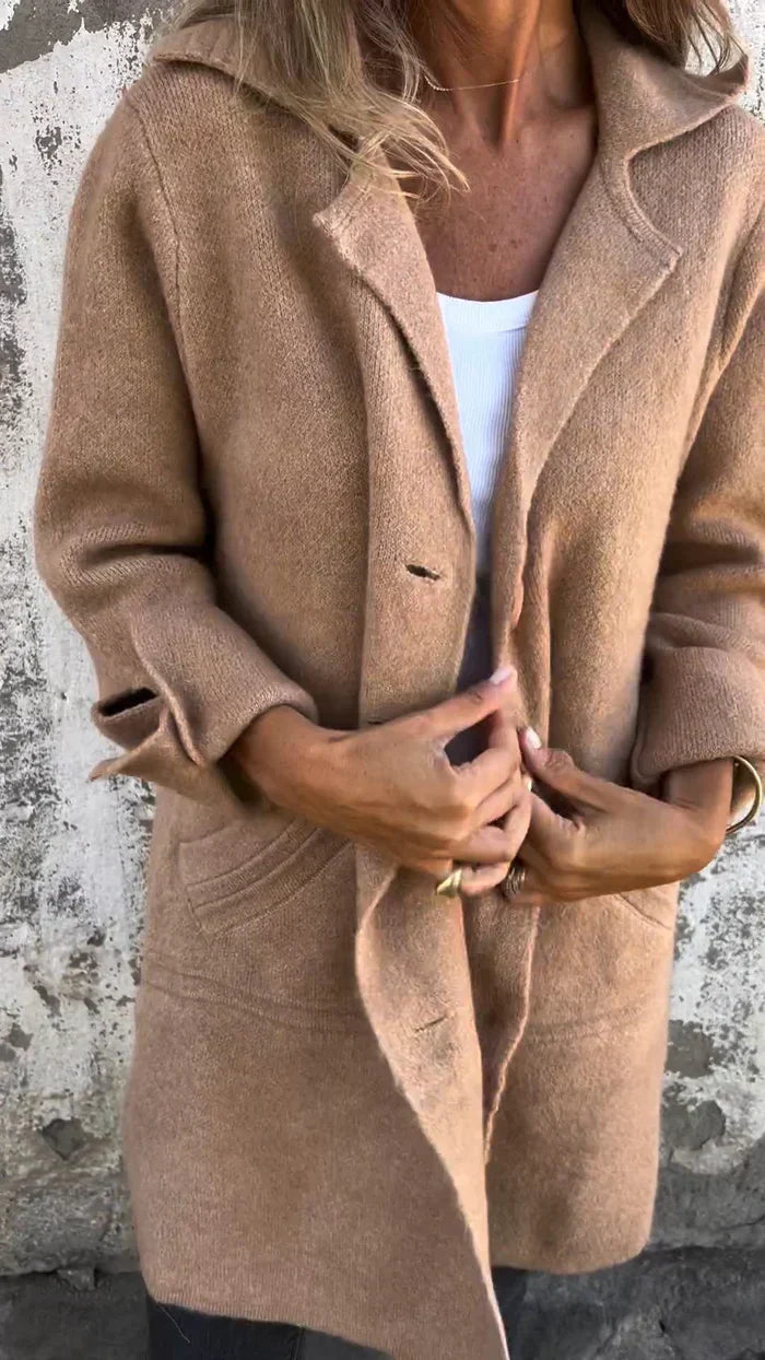 Abrigo de Invierno Largo para Mujeres | Cálido y Elegante