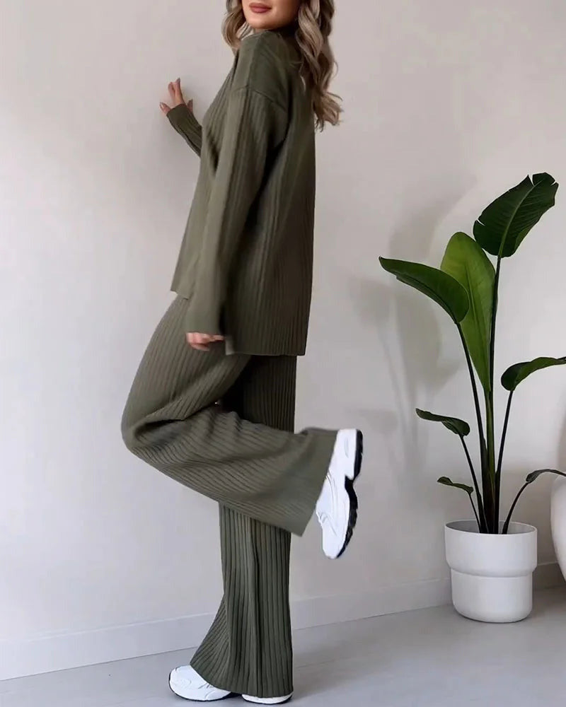 Σετ Casual Γυναικείο 2 Τεμαχίων | Μοντέρνο Σικ και Άνετο