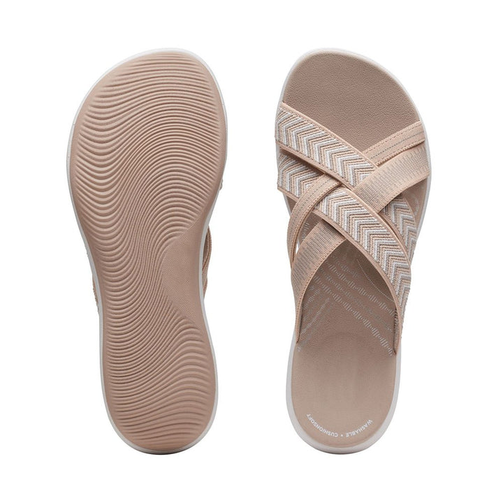 Sandalias con Soporte de Contorno para Mujer