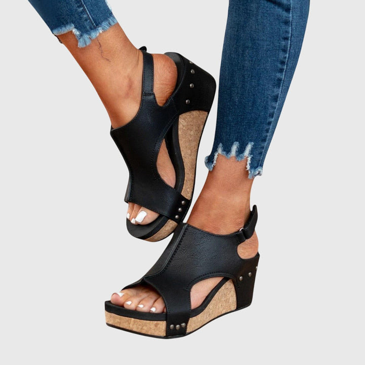 Sandalias Planas Cómodas para Mujer con Cuña Ligera y Hebilla Ajustable | Calzado de Verano Versátil y Ergonómico para Diario