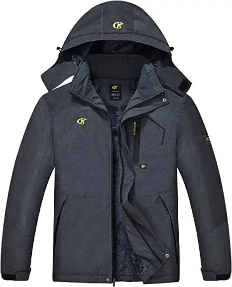 Ravon Pánský Kabát | Bunda s Kapucí a Předním Zipem