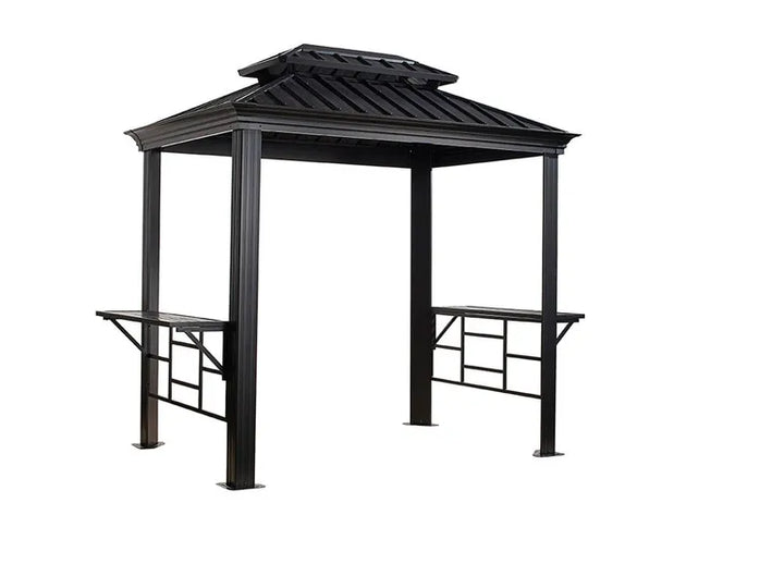SOJAG Canada Pavillon »Messina«, aus Aluminium und Stahl, mit Seitenablagen u. Rauchablass