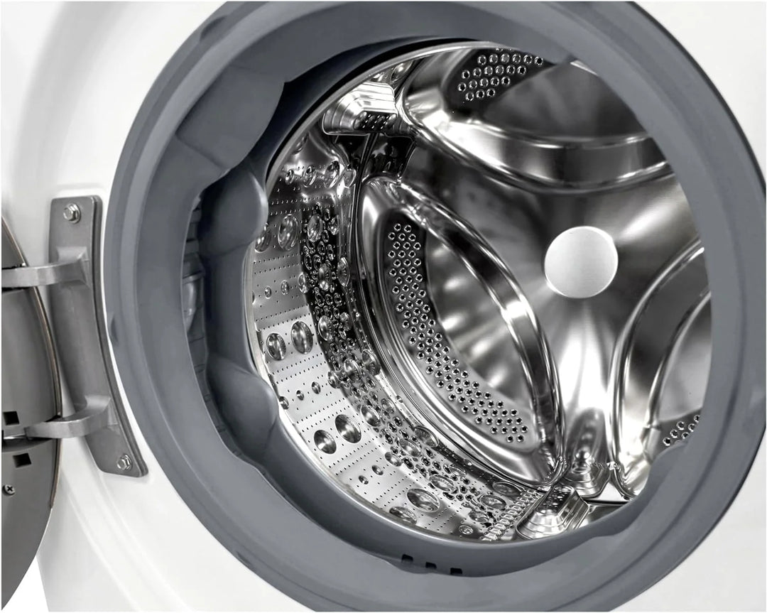 LG F4WV7080, Klasse A, Frontlader-Waschmaschine 8 kg, 1400 U/Min, AI Direct Drive, Wi-Fi, Tiefenreinigung mit Dampf, Groe Kapazitt, TRIPLE A, Auentür aus Sicherheitsglas, 62 x 60 x 85 cm  Wei