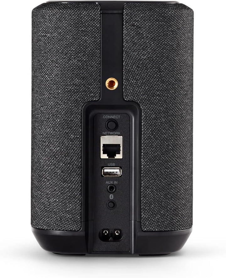 Denon Home 150 Multiroom-Lautsprecher, HiFi Lautsprecher mit HEOS Built-in, Alexa integriert, WLAN, Bluetooth, USB, AirPlay 2, Hi-Res Audio, schwarz