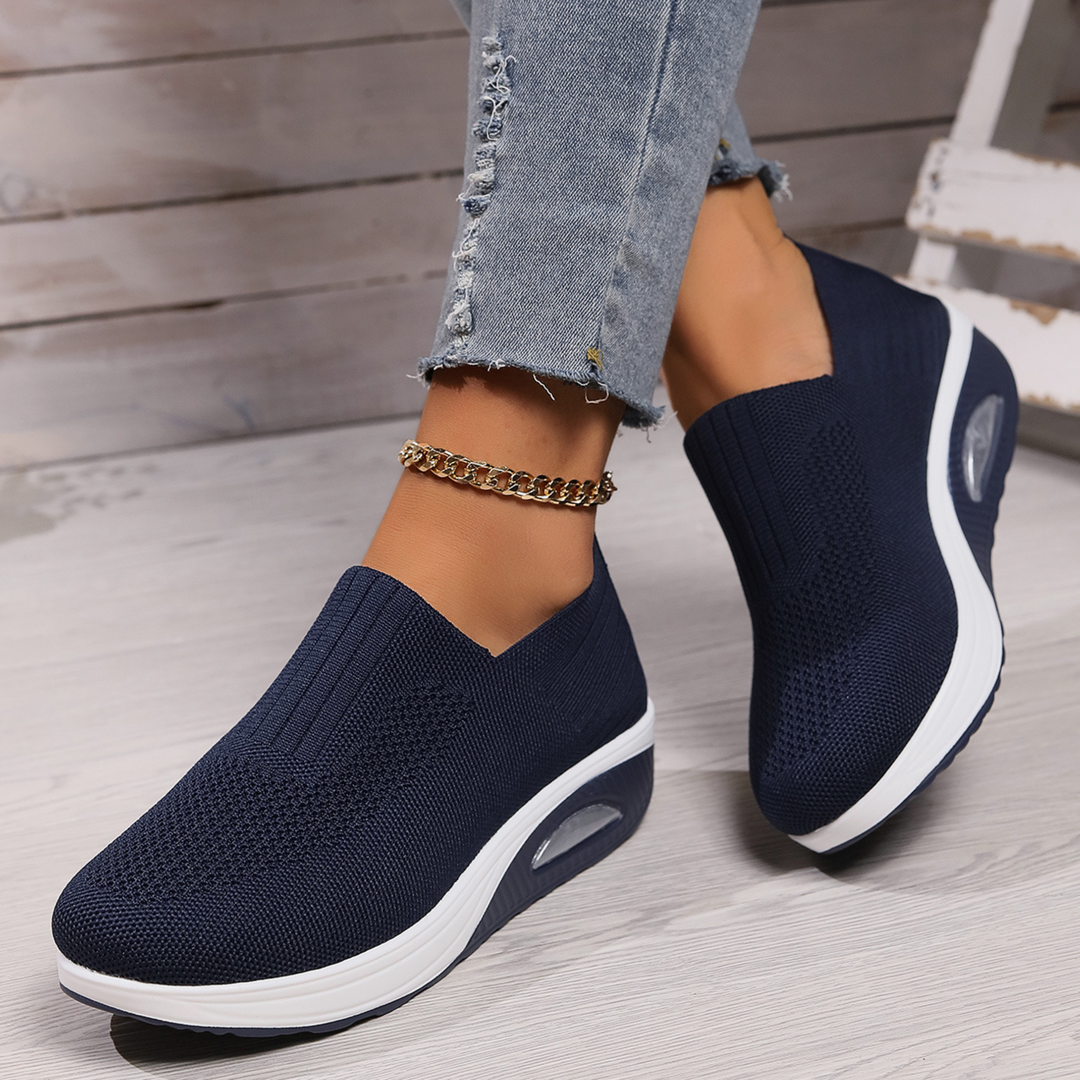 Atmungsaktive orthopädische Mesh-Sneaker für Damen – Bequem, leicht und mit Unterstützung zur Schmerzlinderung