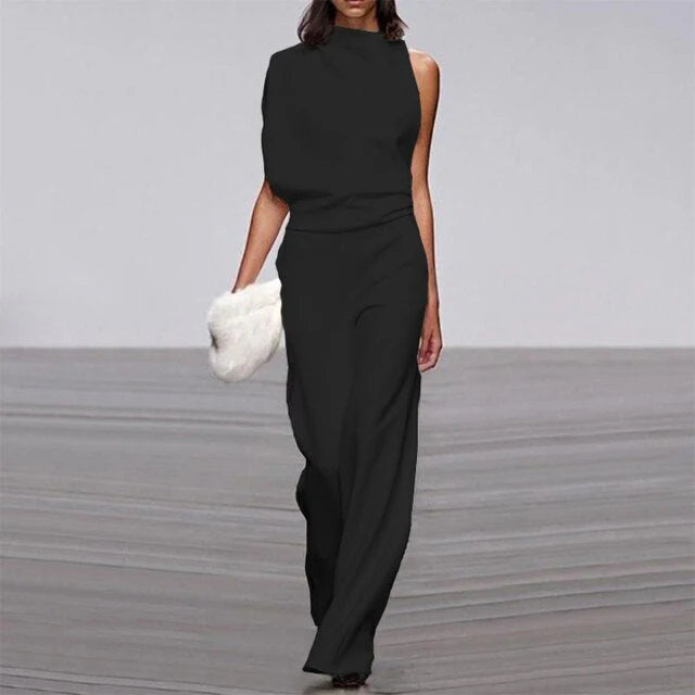 Mono de verano fluido para mujer, sofisticado y elegante