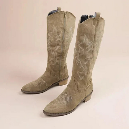 Botas de vaquero altas para mujeres | Estilo occidental