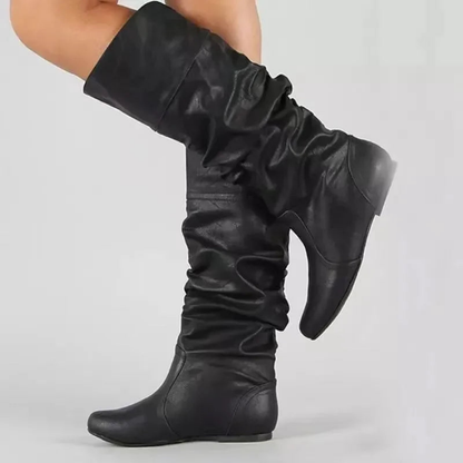 Botas Largas de Invierno para Mujeres | Planas y Cálidas