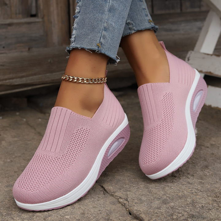 Atmungsaktive orthopädische Mesh-Sneaker für Damen – Bequem, leicht und mit Unterstützung zur Schmerzlinderung