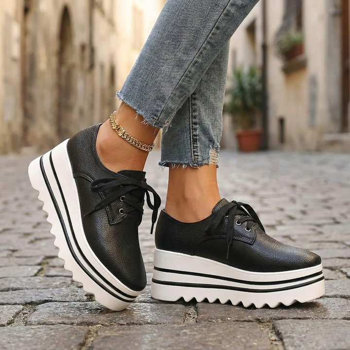 Zapatos Oxford de Plataforma Ortopédicos para Mujer