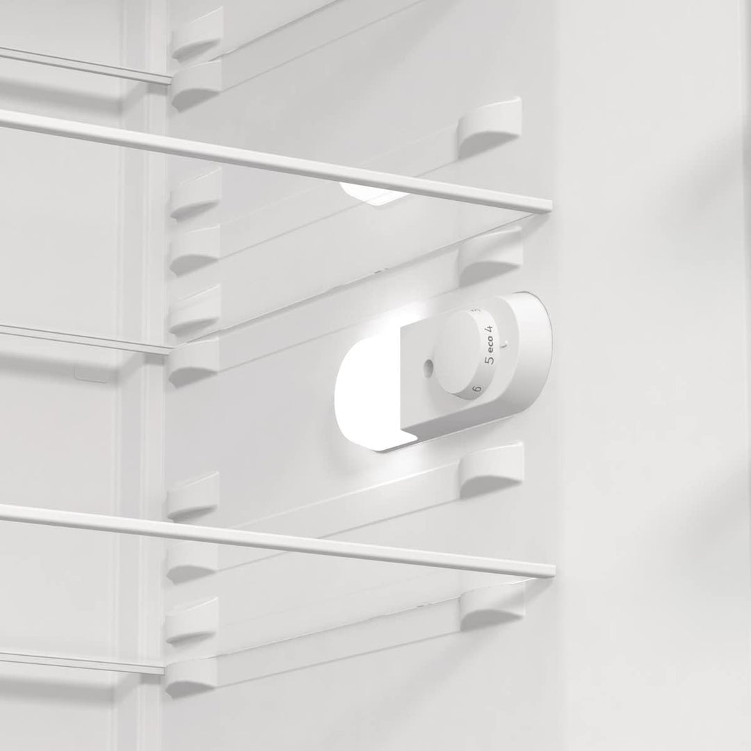 Gorenje R 619 DAXL6 Kühlschrank/AdaptTech/FreshZone/Schnellkühlfunktion/Umluft-Kühlsystem/LED Display / 398l / 185cm / EEK D/Edelstahl