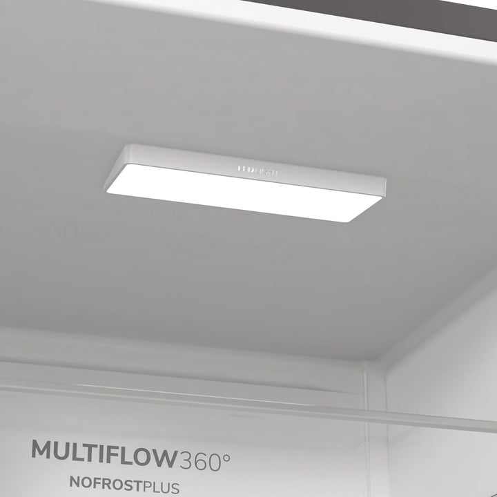 Gorenje N 619EAW4 Kühl-Gefrier-Kombination / LED Display / 186 cm / 300 l / NoFrostPLus / Gemüsefach mit Feuchteregler / FastFreeze / weiß