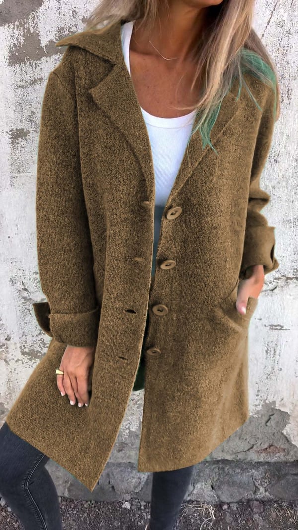 Abrigo de Invierno Largo para Mujeres | Cálido y Elegante