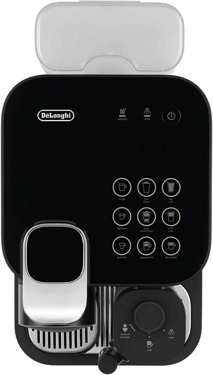 Nespresso De'Longhi EN640.W Gran Lattissima Kaffeekapselmaschine mit automatischem Milchsystem,19 Bar Druck, 1400W,Weiß