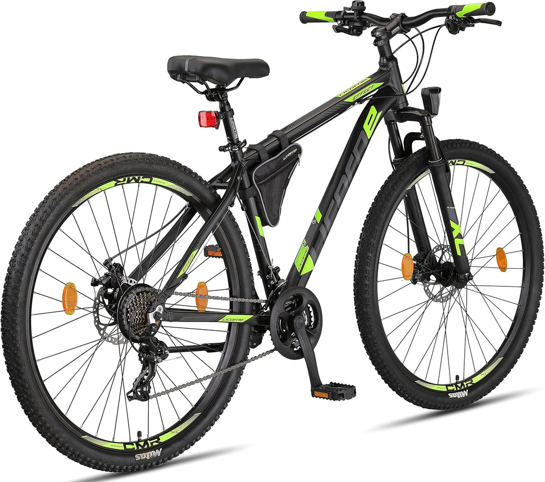 Licorne Bike Effect Premium Mountainbike Aluminium Discbremse Jungen Mädchen 21 Gang