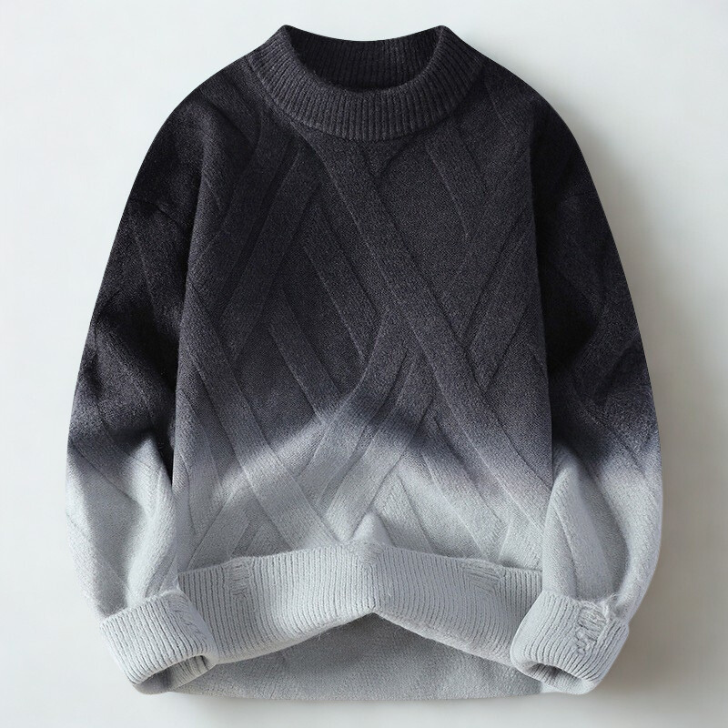 Rivaro Herrenpullover | Winterpullover mit langen Ärmeln