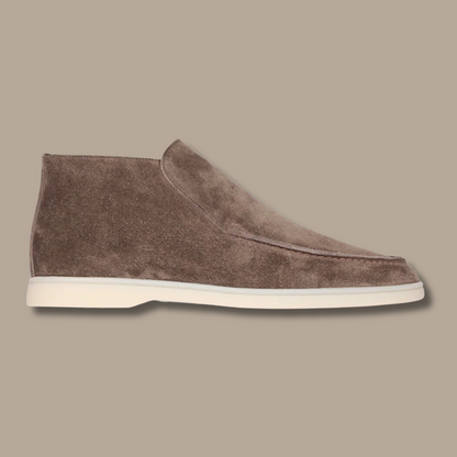 Louine Mocasines Hombre | Zapatos de invierno con Suela Visible