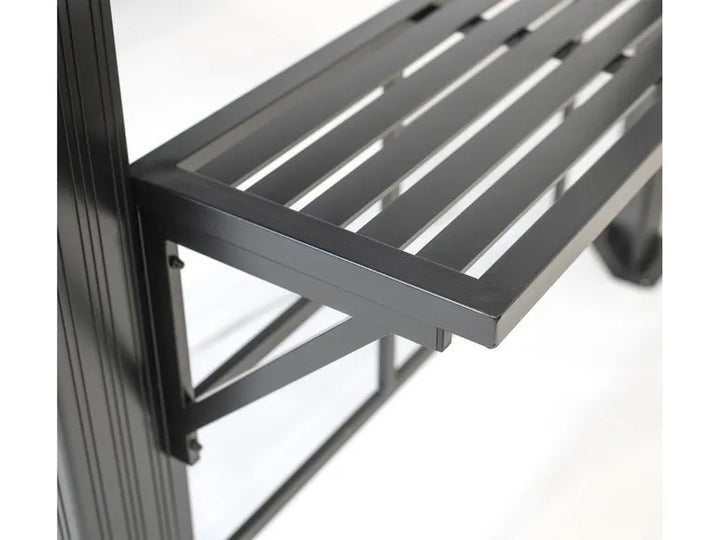 SOJAG Canada Pavillon »Messina«, aus Aluminium und Stahl, mit Seitenablagen u. Rauchablass