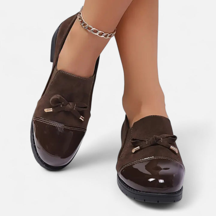 Mocassins avec nœud pour femme | Aveline the Label
