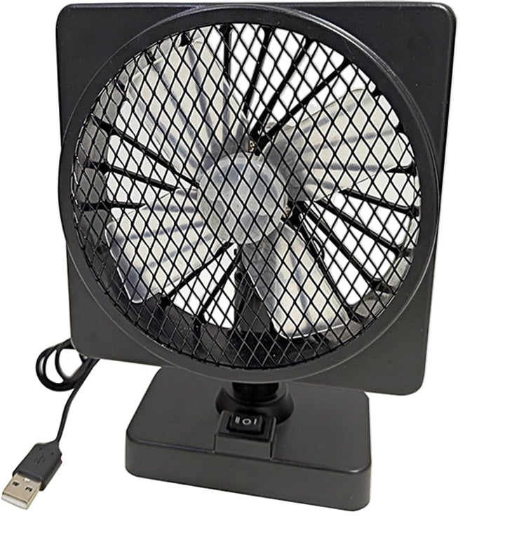 Ventilador de Refrigeración para Coche USB 12V con Rotación de 360° (1+1 GRATIS)