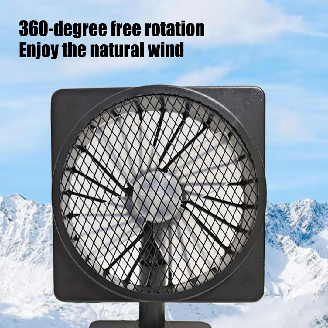 Ventilador de Refrigeración para Coche USB 12V con Rotación de 360° (1+1 GRATIS)