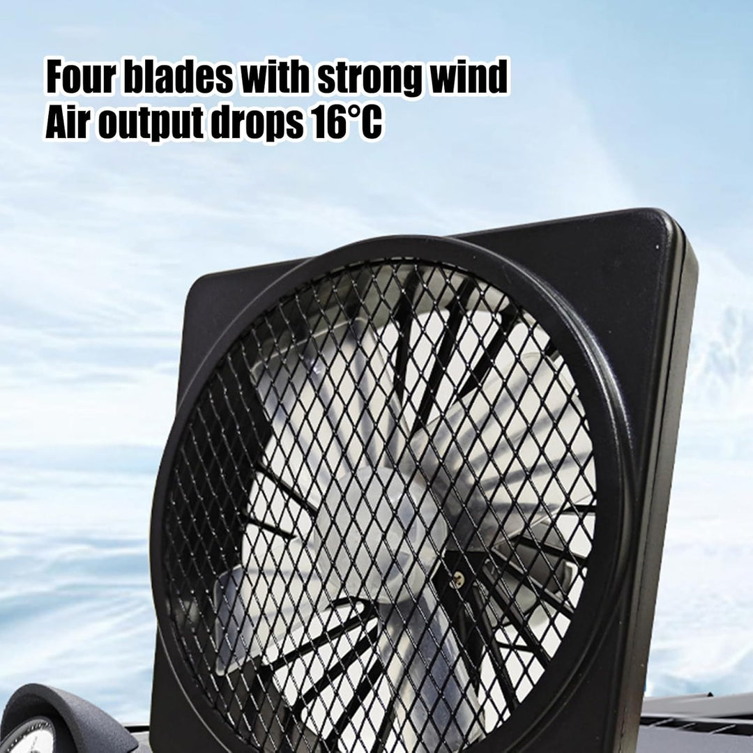 Ventilador de Refrigeración para Coche USB 12V con Rotación de 360° (1+1 GRATIS)