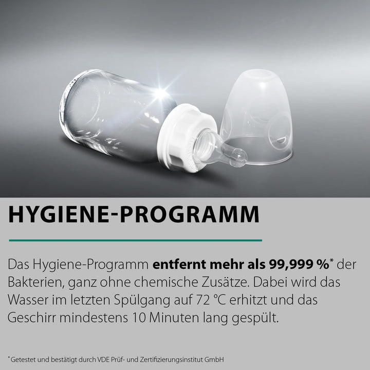 Bauknecht B7F HP43 XA Freistehender Geschirrspüler/ 60 CM/ 15 Maßgedecke/PowerClean Pro-Effektive Hochdruckdüsen/Natural Dry-Automatische Türoffnung-Bessere Trocknung/Maxi Space-Mehr Innenraum
