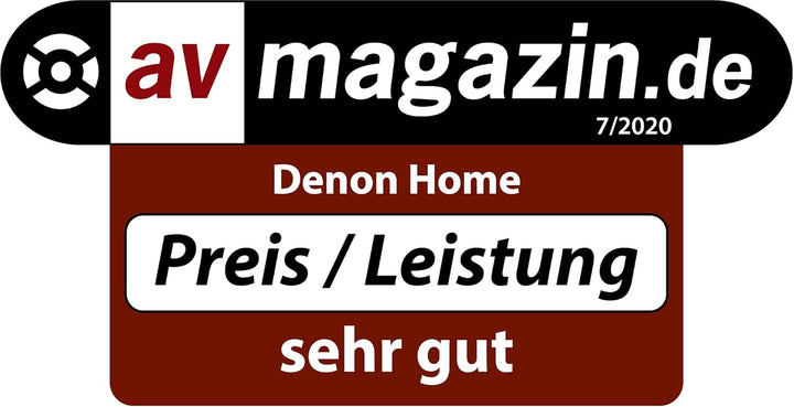 Denon Home 150 Multiroom-Lautsprecher, HiFi Lautsprecher mit HEOS Built-in, Alexa integriert, WLAN, Bluetooth, USB, AirPlay 2, Hi-Res Audio, schwarz