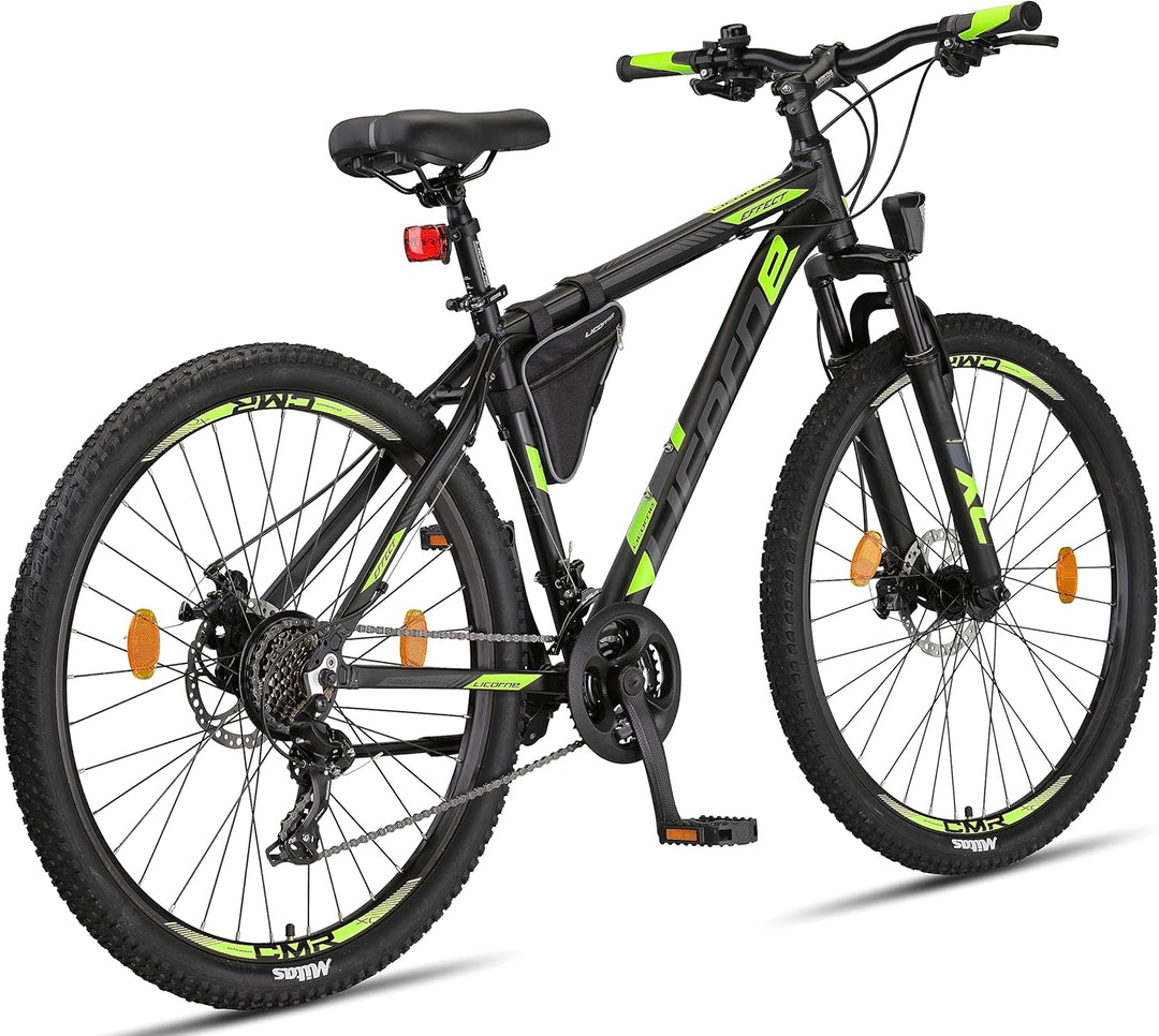 Licorne Bike Effect Premium Mountainbike Aluminium Discbremse Jungen Mädchen 21 Gang