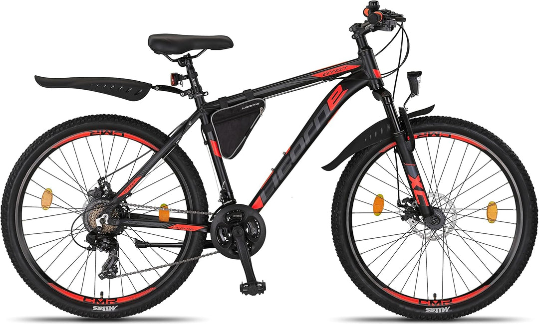 Licorne Bike Effect Premium Mountainbike Aluminium Discbremse Jungen Mädchen 21 Gang