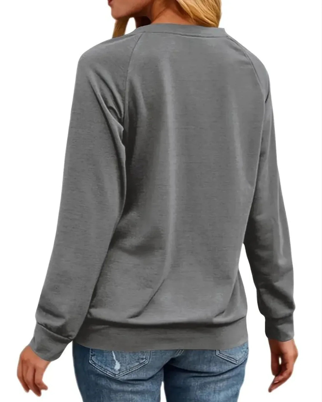 Noelle | Vánoční svetr pro ženy s jelenem | Teplý bavlněný svetr