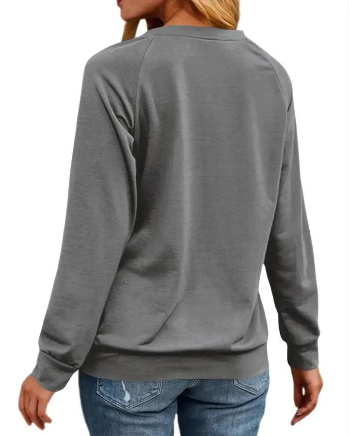 Noelle | Vánoční svetr pro ženy s jelenem | Teplý bavlněný svetr