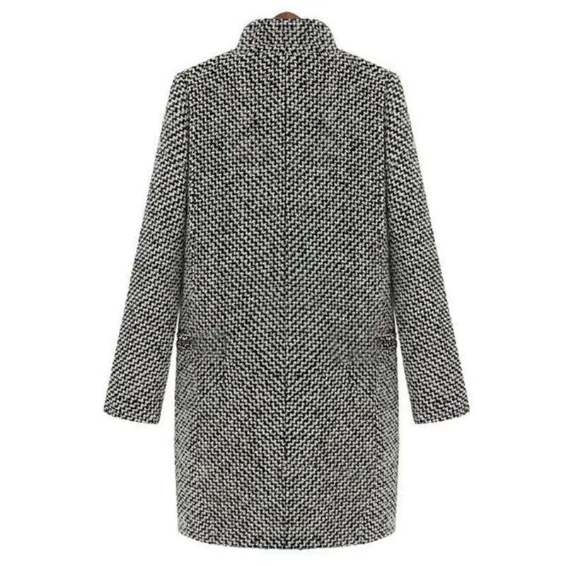 Abrigo Largo Elegante Mujer | Silueta