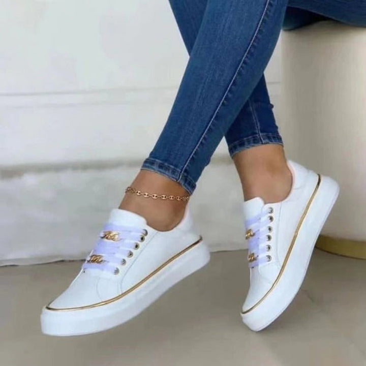 Blanche | Zapatillas de Plataforma Mujer | Suela Elevadora y Estilo Urbano