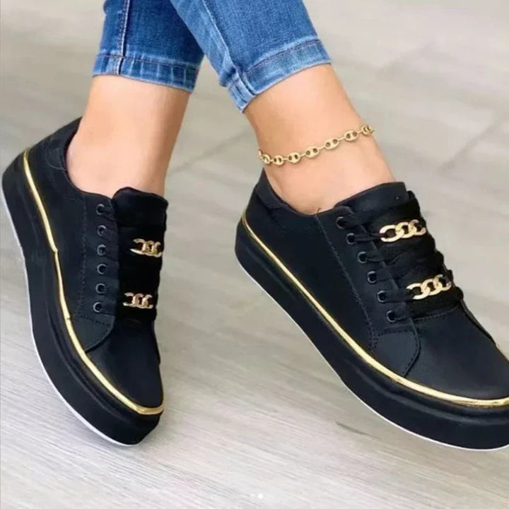 Blanche | Zapatillas de Plataforma Mujer | Suela Elevadora y Estilo Urbano
